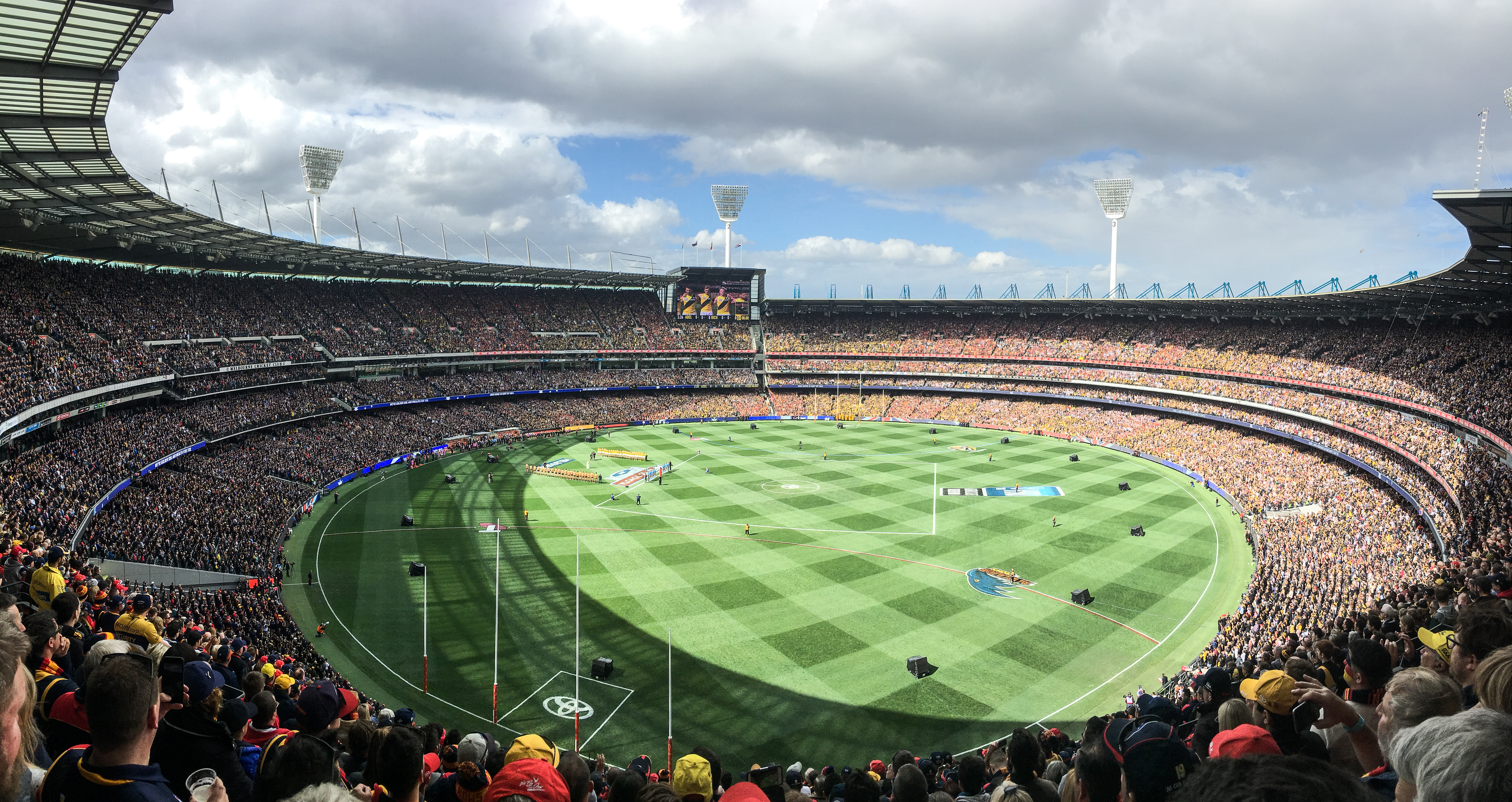 Melbourne Cricket Ground crowd